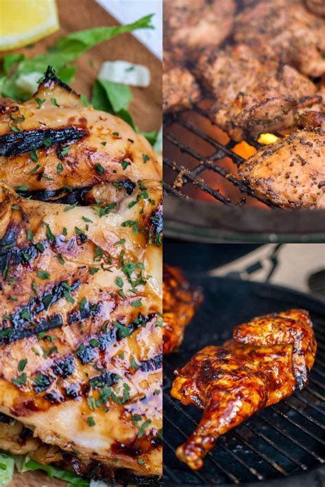 how long to grill chicken parts
